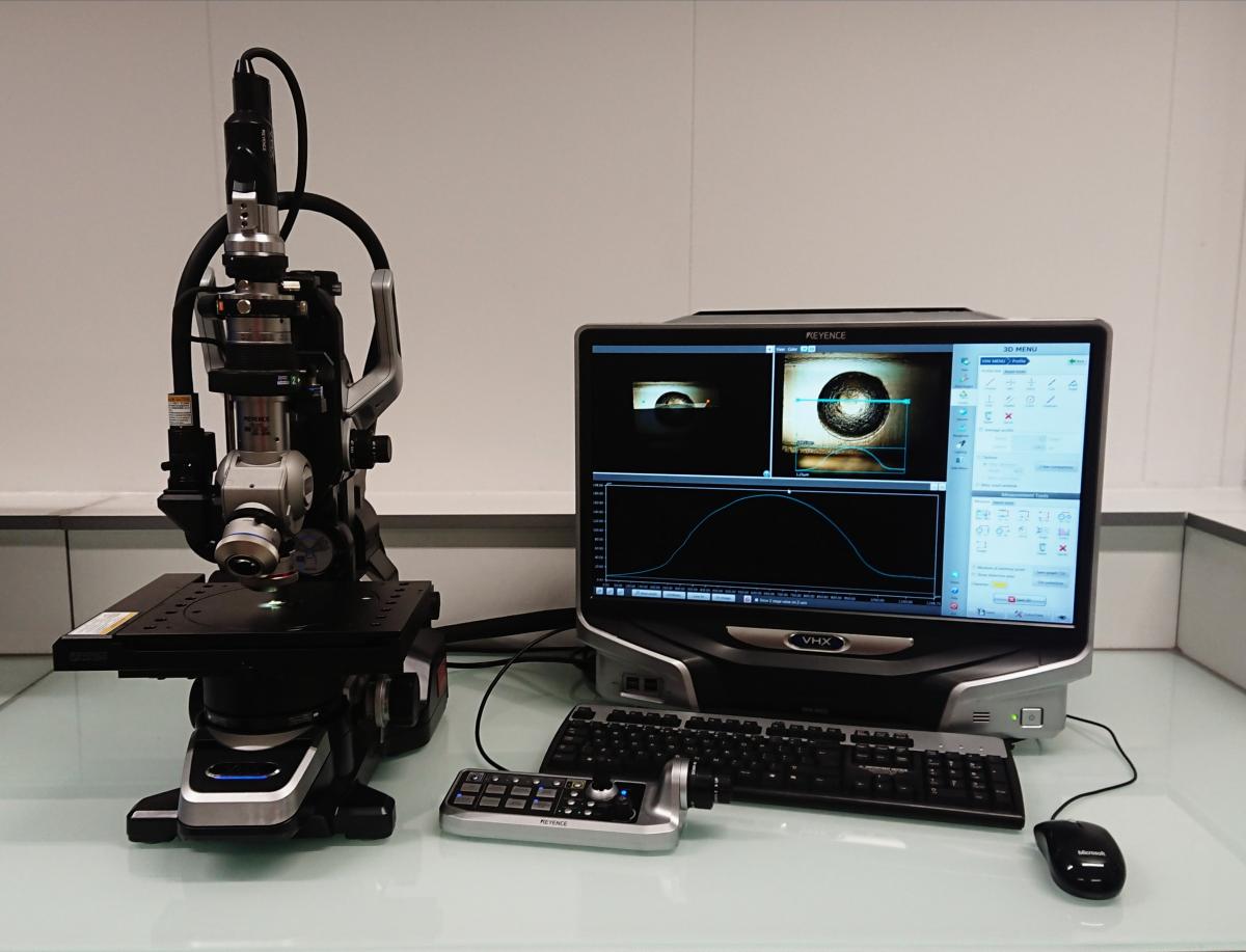 Keyence VHX 6000 ENMMEMM