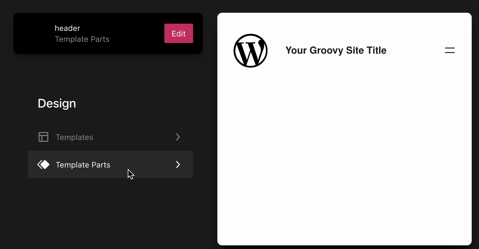 Customize Your Header Using the Site Editor Support Customize Your Header Using the Site Editor Support