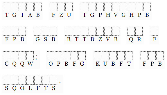Cryptogram