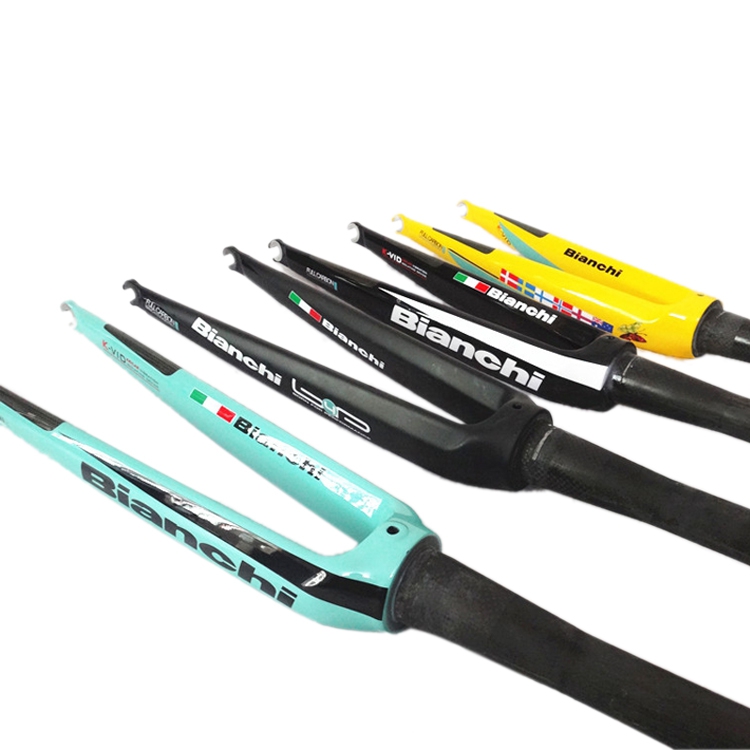 BIANCHI Full Carbon Fibre Bicycle Fork Road Bike Fork Import Export