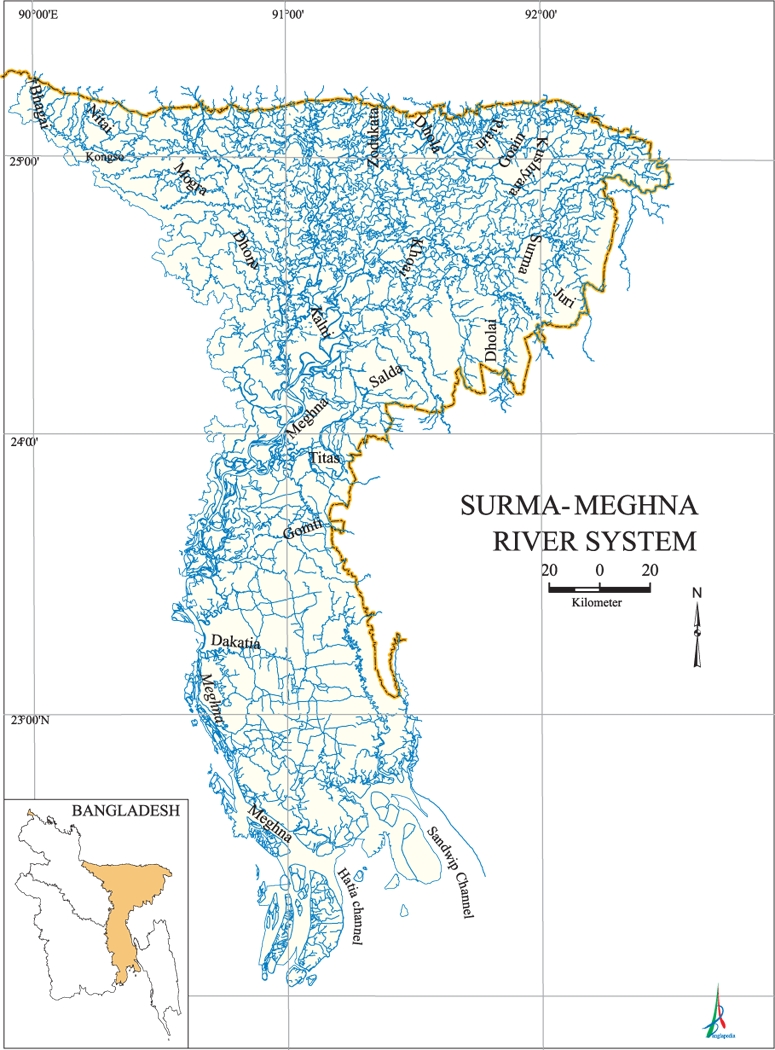 River and Drainage System Banglapedia