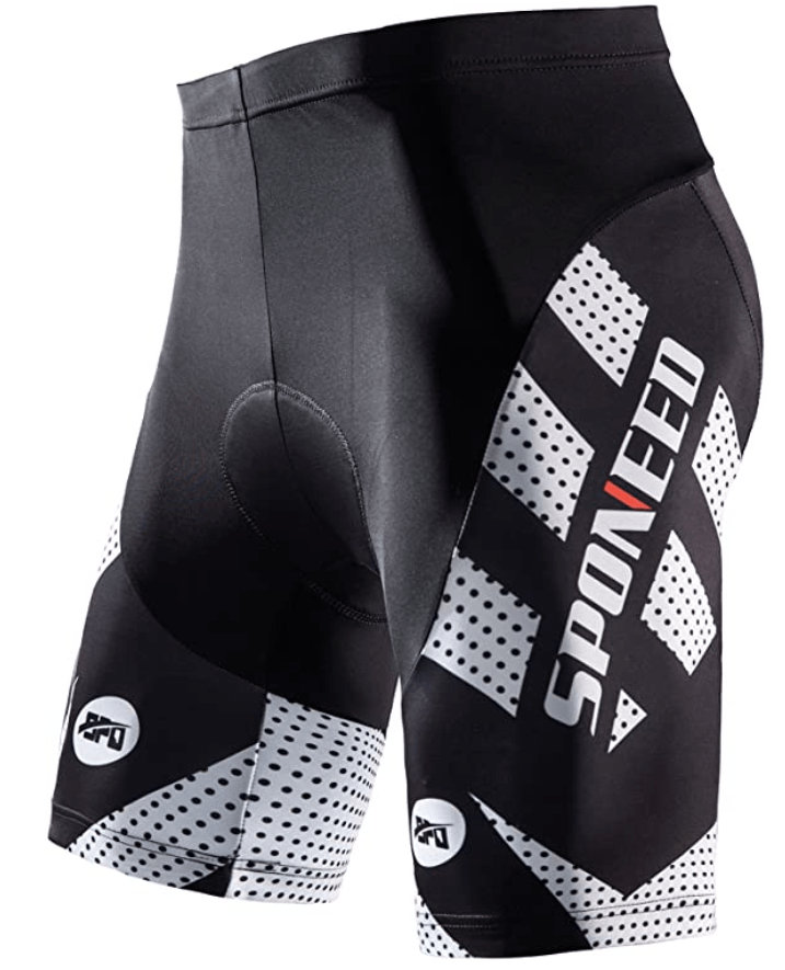 Sponeed Men’s Cycling Padded Shorts