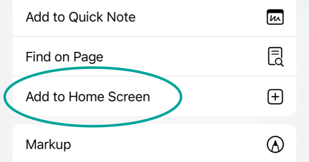 How to Add a site to Your iPhone Home Screen PSPINC Bellevue, WA