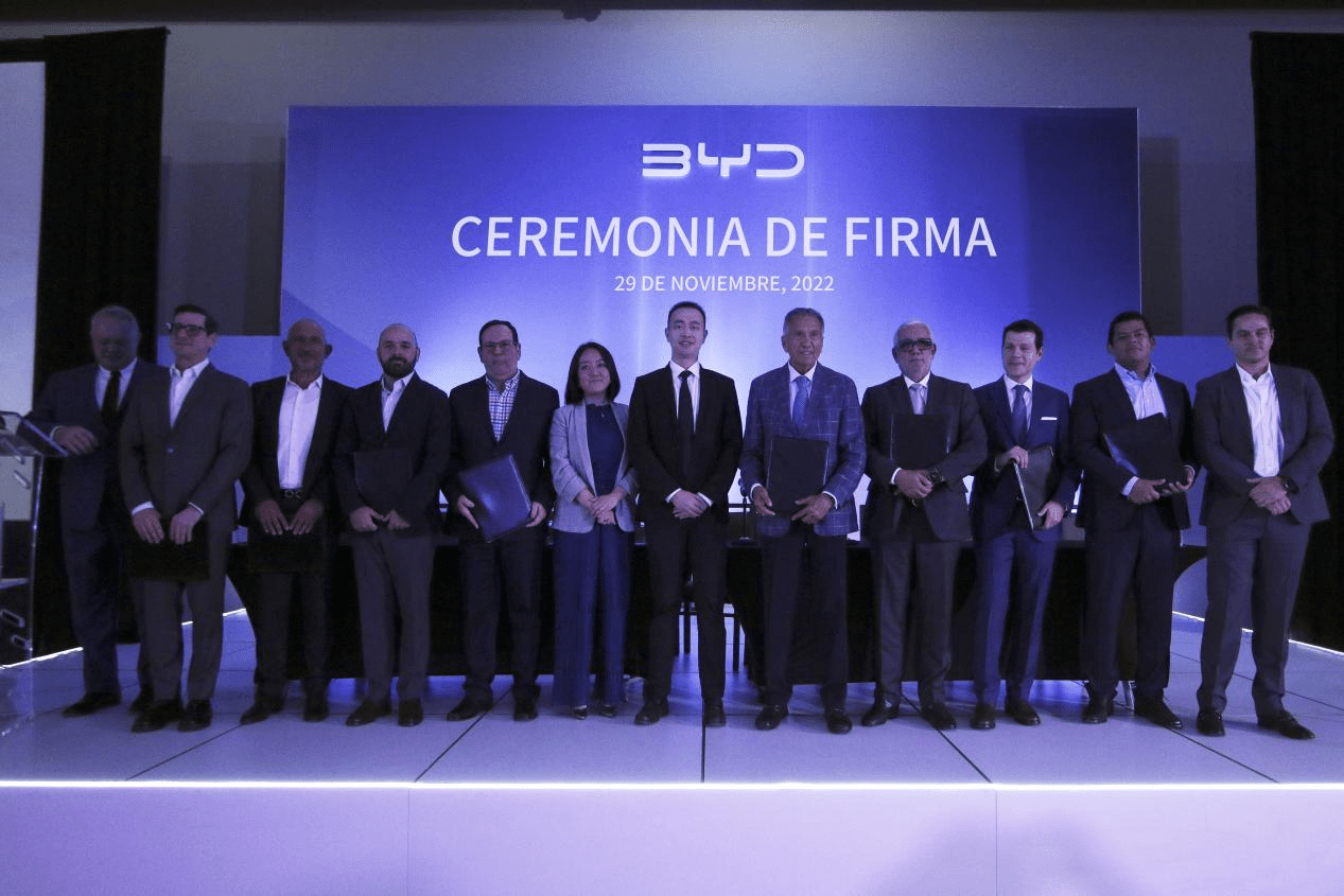 BYD Unveils Flagship HAN EV and TANG EV in Mexico and Partners With