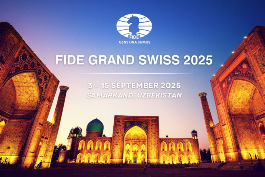 FIDE Grand Swiss 2025 to be held in Samarkand, Uzbekistan ChessBase