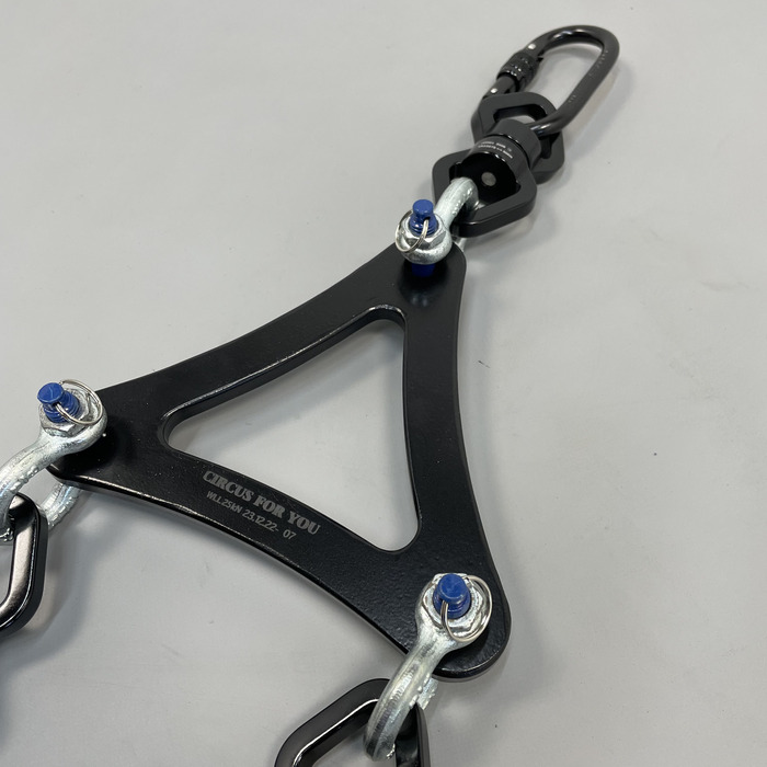 Rigging Set for aerial straps and loops "Alumrhomb"