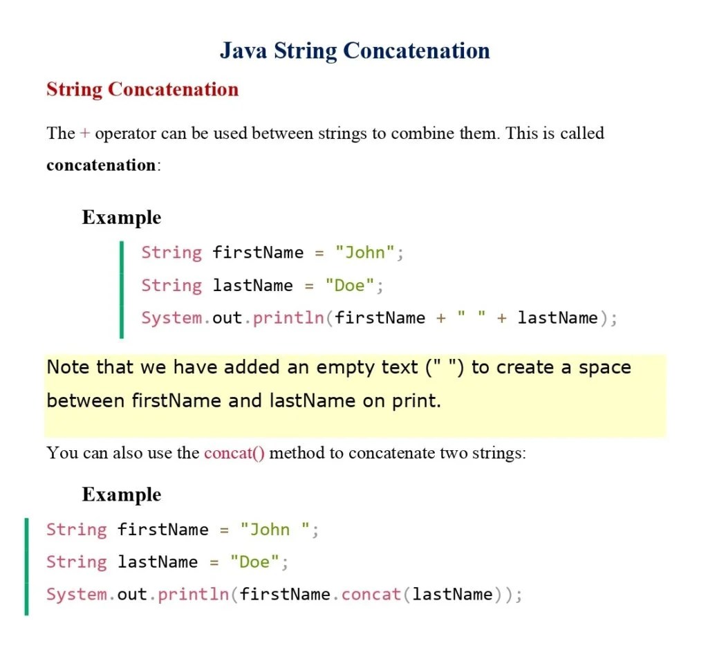 Learn Java Strings (Session 9) PDF Connect 4 Techs
