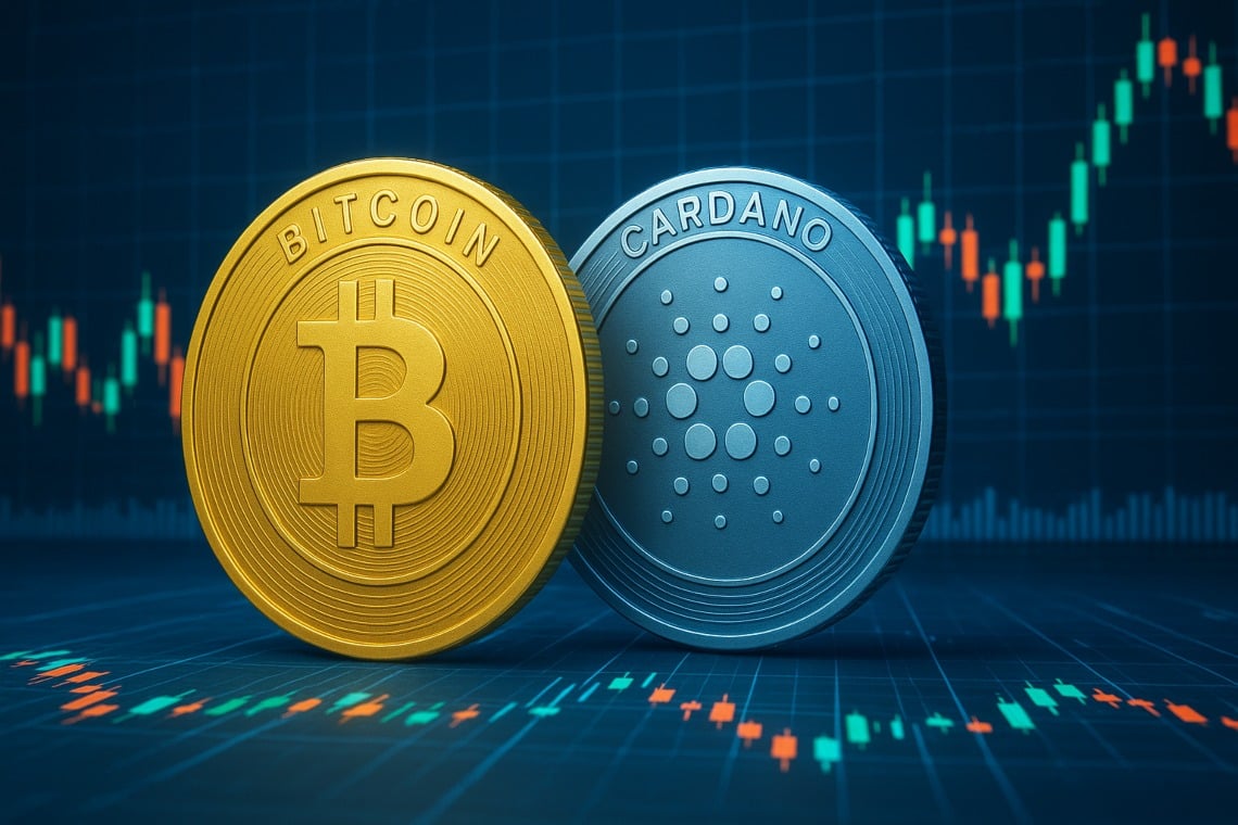Crypto market strong, but Bitcoin and Cardano no