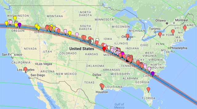 Astronomical Events 2017 2023 Add your eclipse event to the AAS map Astronomy Essentials EarthSky