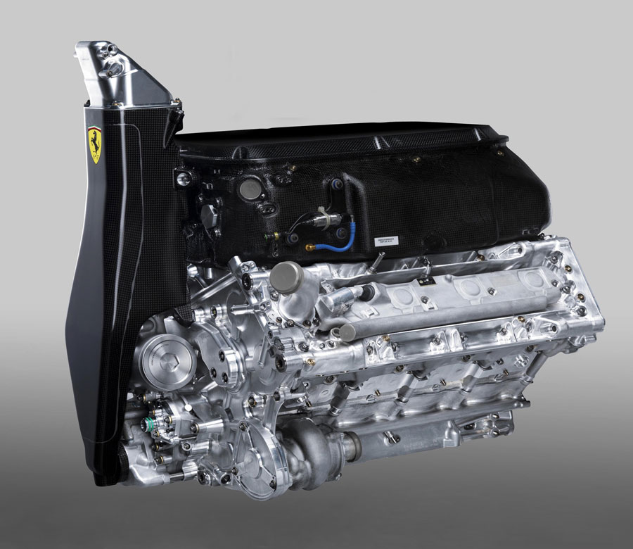 The Ferrari 056 V8 engine that powers the F150 | Formula 1 photos