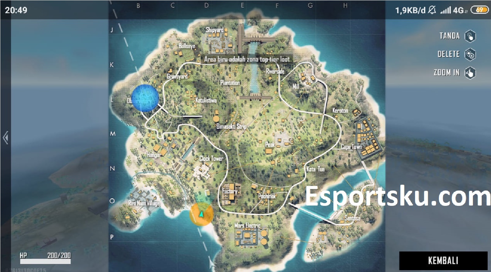 Free Fire Bermuda Remastered Map