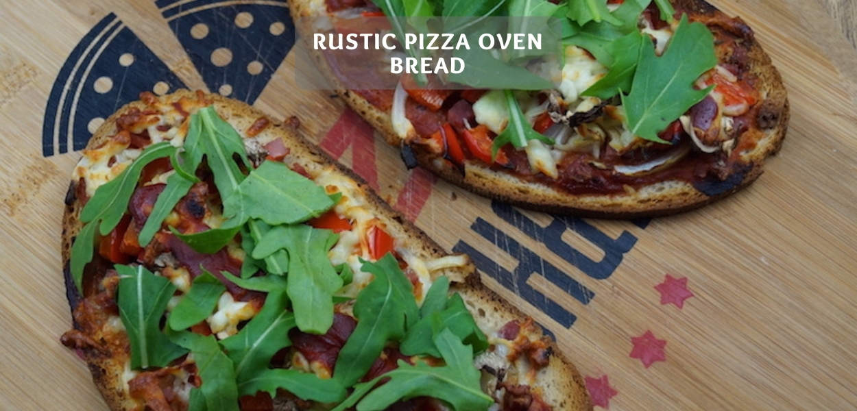 Rustic Pizza Oven Bread Healthy Pizza Bread Recipe