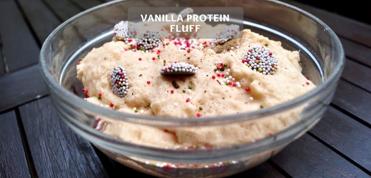 Healthy Vanilla Protein Fluff Recipe White Bean Pudding