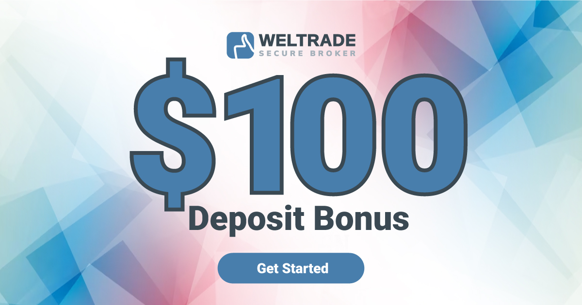 Get a 100 Deposit Bonus using Promo Code from Weltrade