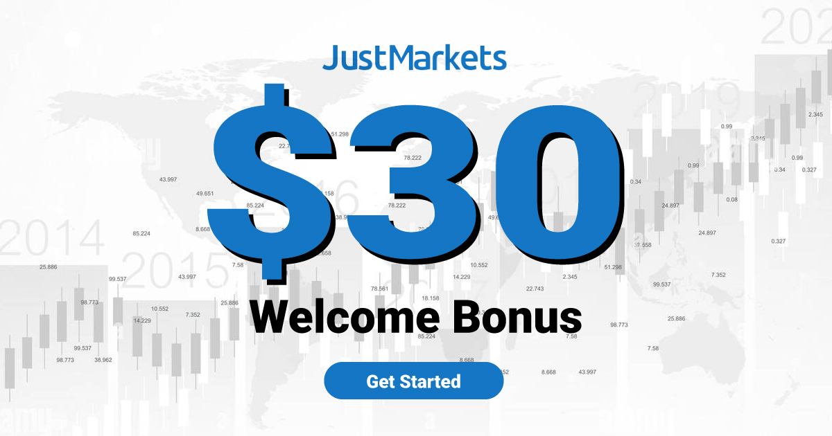 Get a 30 Bonus from JustMarkets