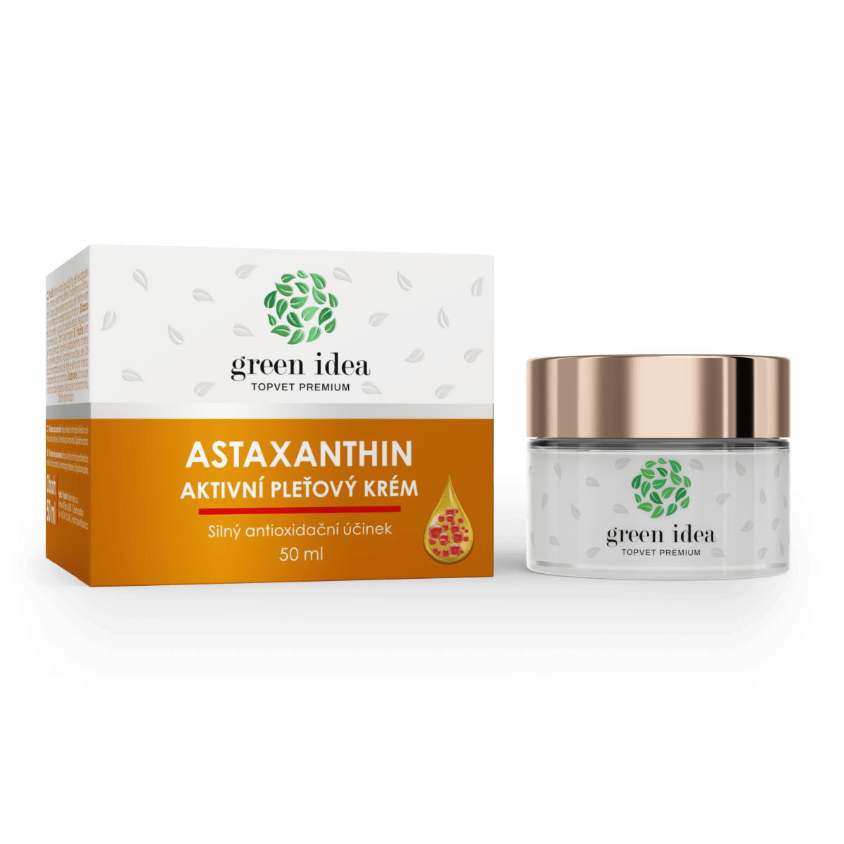 Astaxanthin active cream With strong antioxidant effects Green Idea