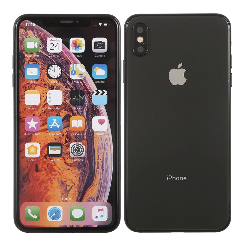 IPhone XS Max model with color screen.