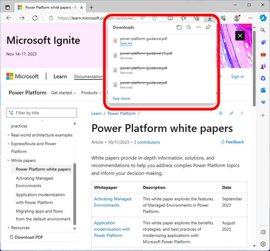 How to Stop Edge from Opening PDFs Directly Enabling “Always Download