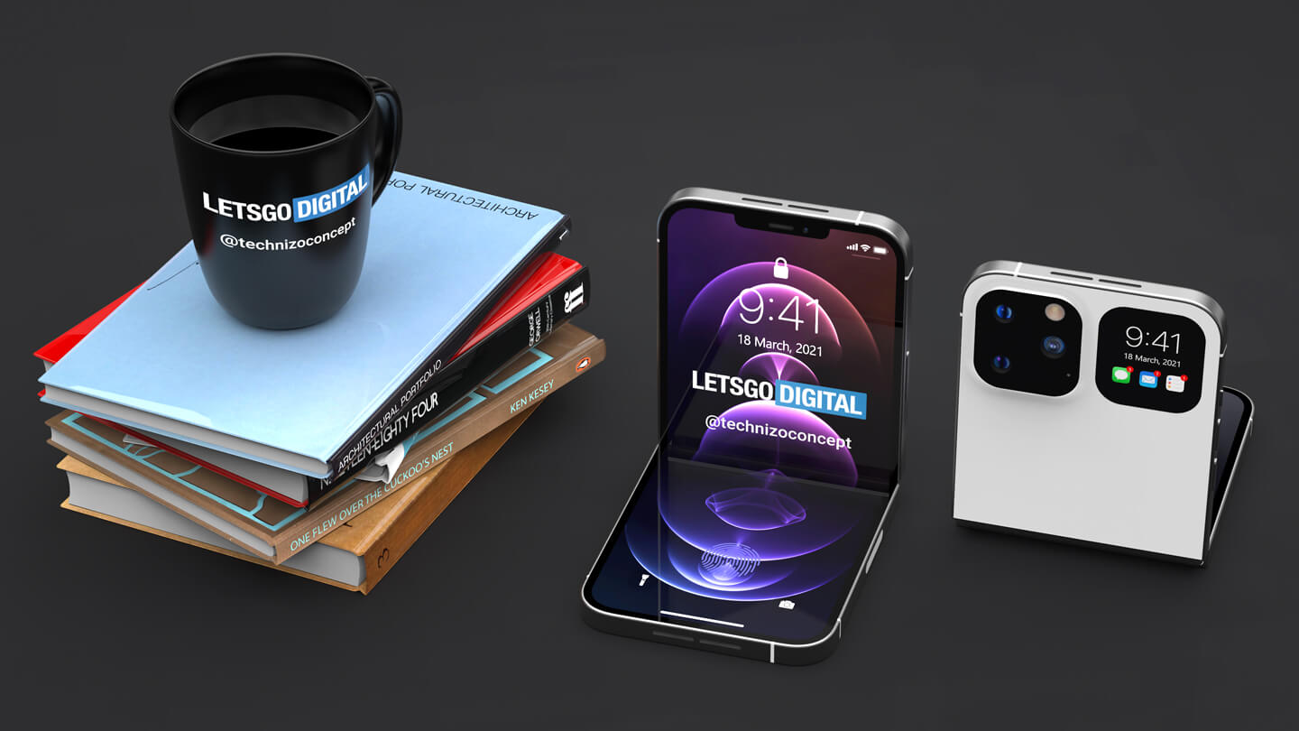 LetsGoDigital iPhone Flip foldable smartphone Foldable Phone Online