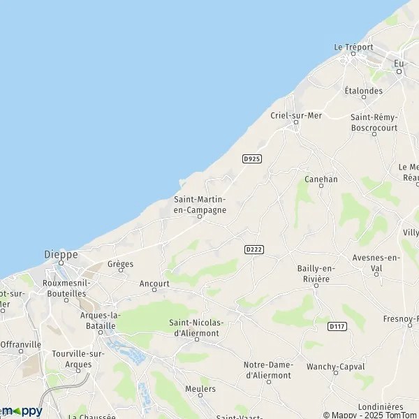 Map PetitCaux map of PetitCaux (76370) and practical information