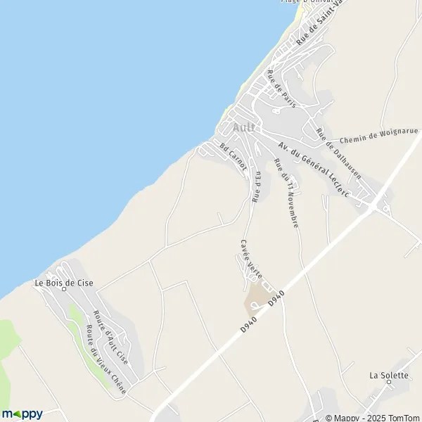 Map Ault map of Ault (80460) and practical information