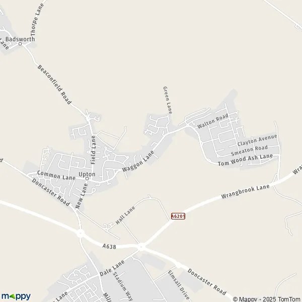 Map Upton map of Upton (BH16 5) and practical information