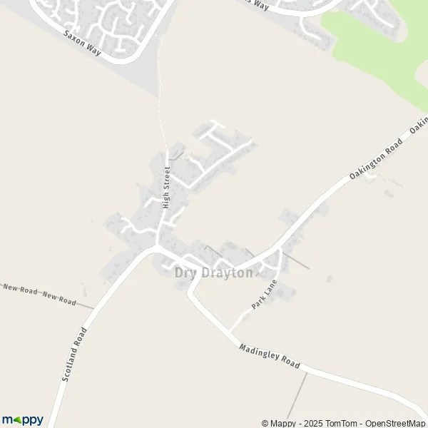 Map Dry Drayton map of Dry Drayton (CB23 8) and practical information