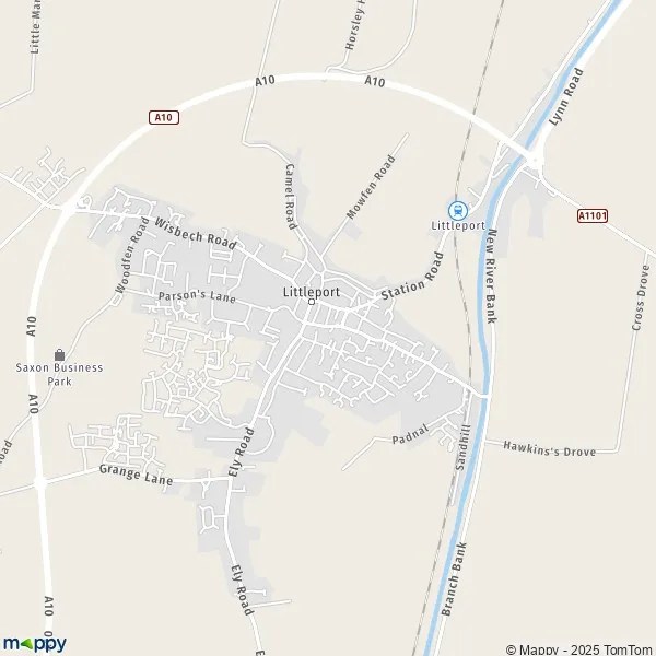 Map Littleport map of Littleport (CB6 1) and practical information