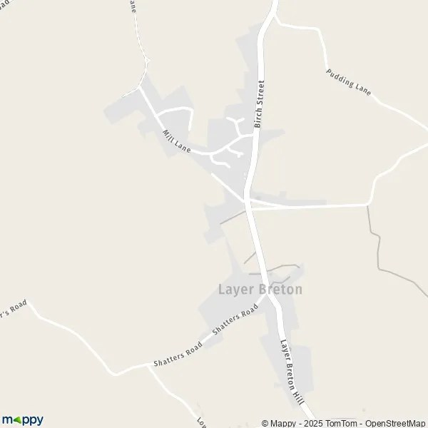 Map Layer Breton map of Layer Breton (CO2 0) and practical information