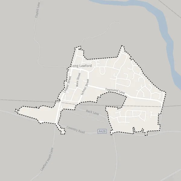 Map Long Lawford map of Long Lawford (CV23 9) and practical information