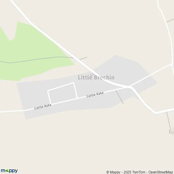 Map Little Brechin map of Little Brechin (DD9 6) and practical information