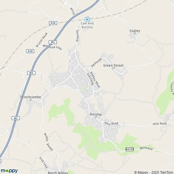 Map Dursley map of Dursley (GL11 4) and practical information