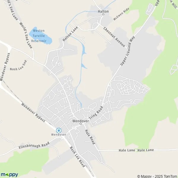 Map Wendover map of Wendover (HP22 6) and practical information