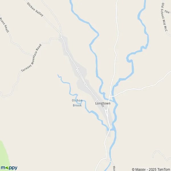 Map Longtown map of Longtown (HR2 0) and practical information