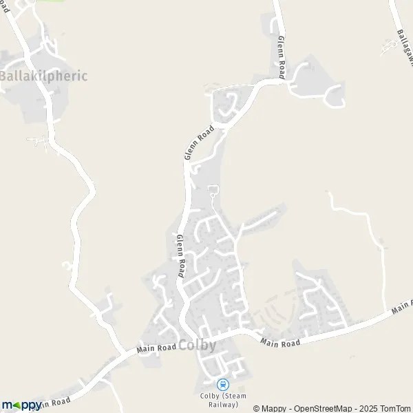 Map Colby map of Colby (IM9 4) and practical information