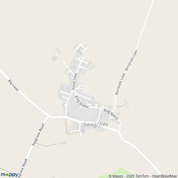 Map Seagrave map of Seagrave (LE12 7) and practical information