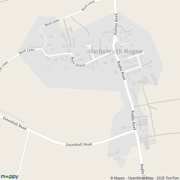 Map Harborough map of Harborough (LE8 0) and practical information