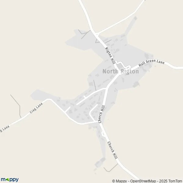 Map North Rigton map of North Rigton (LS17 0) and practical information