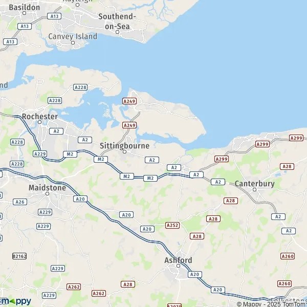 Map Swale map of Swale (ME10 1) and practical information