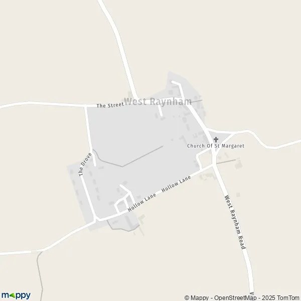 Map West Raynham map of West Raynham (NR21 7) and practical information