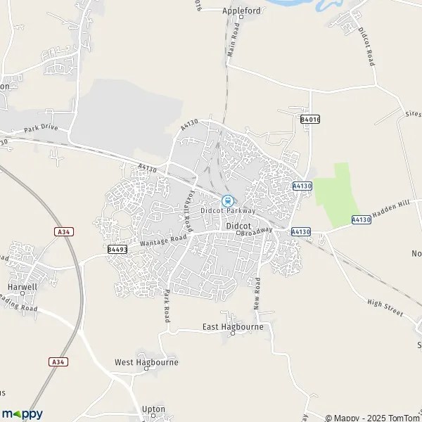 Map Didcot map of Didcot (OX11 8) and practical information