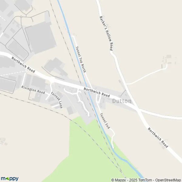 Map Dutton map of Dutton (WA4 4) and practical information