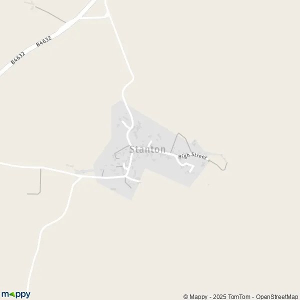 Map Stanton map of Stanton (WR12 7) and practical information