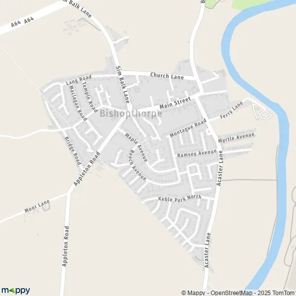 Map map of (YO23 2) and practical information