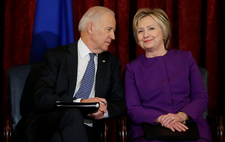 Top Democrats Hillary Clinton and Nancy Pelosi endorse Biden's White