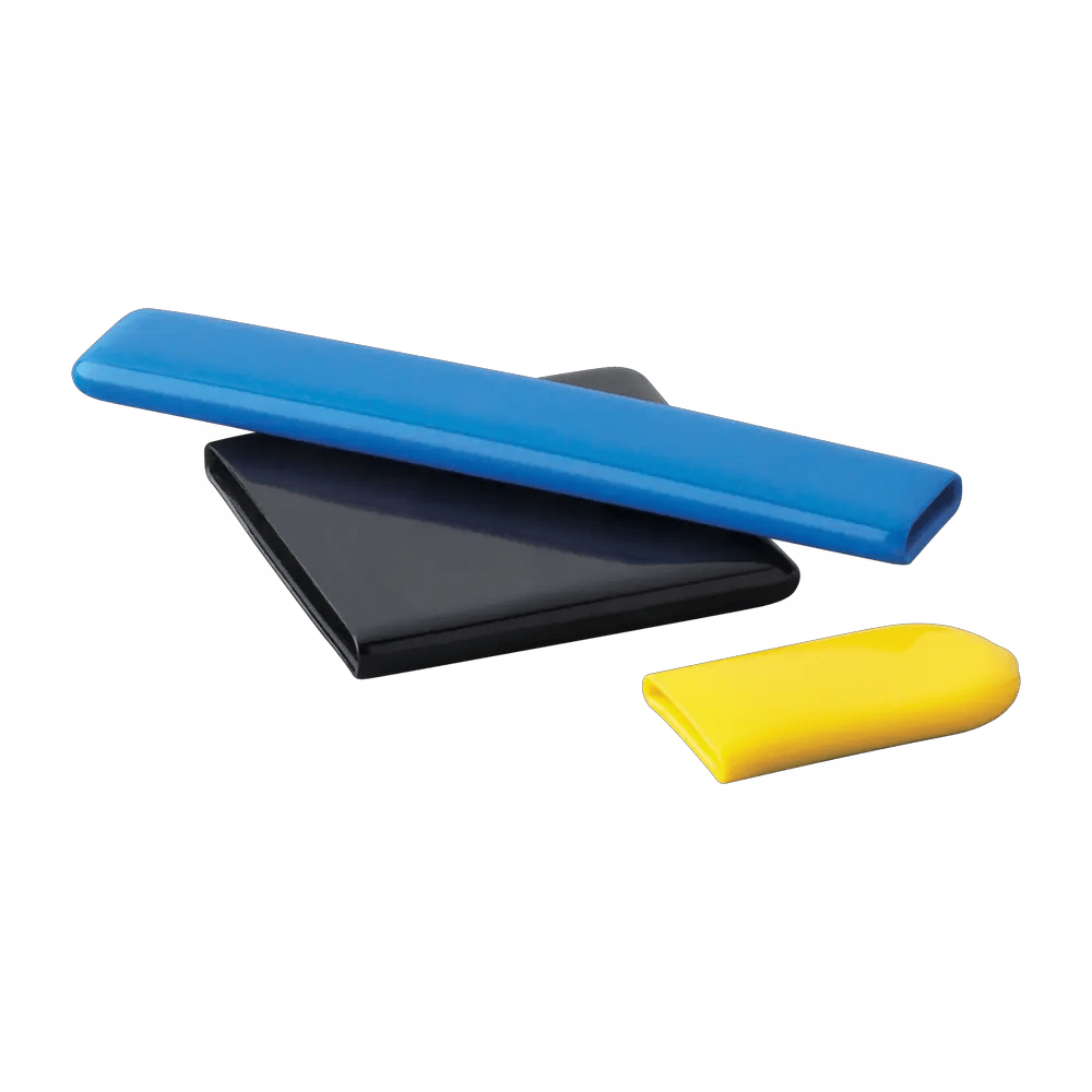 Flat Vinyl Plastic Caps and Grips for Product Finishing and Appearance