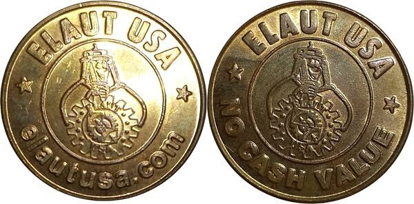 Game Token Elaut USA United States Numista