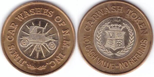 Carwash Token Jim's Car Washes Of N.M. Inc. (Carlsbad, New Mexico