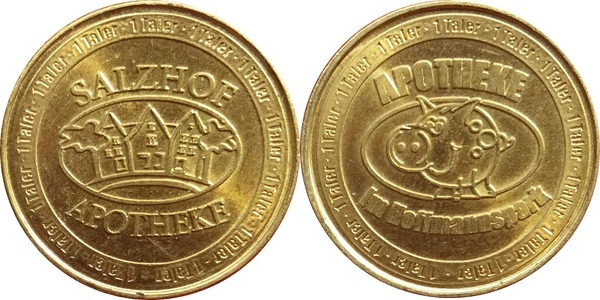 1 Salzhof Taler Salzhof Apotheke (Bad Salzuflen) Federal Republic