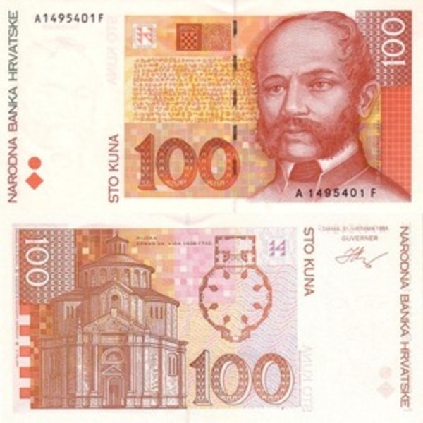 100 Kuna Croatia Numista